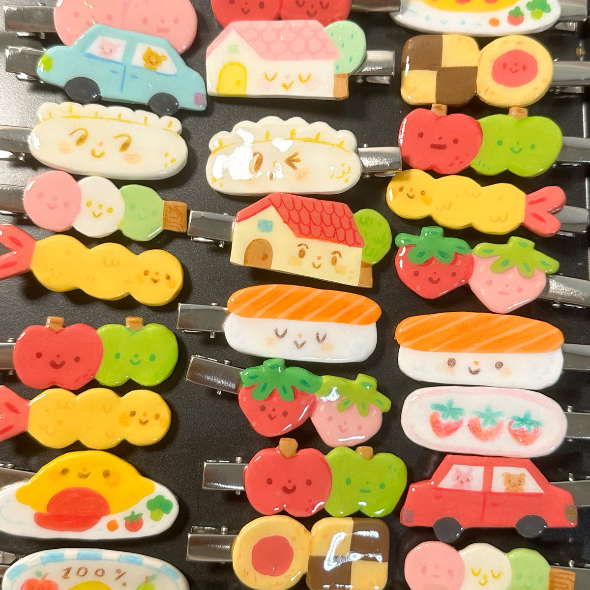 saintgrocery's tweet photo. ขอฝากกิ๊บดินปั้นของตัวเองด้วยคั้บ แฮนด์เมด 100% 💗🎀🫶 https://t.co/vCxNCfHrja