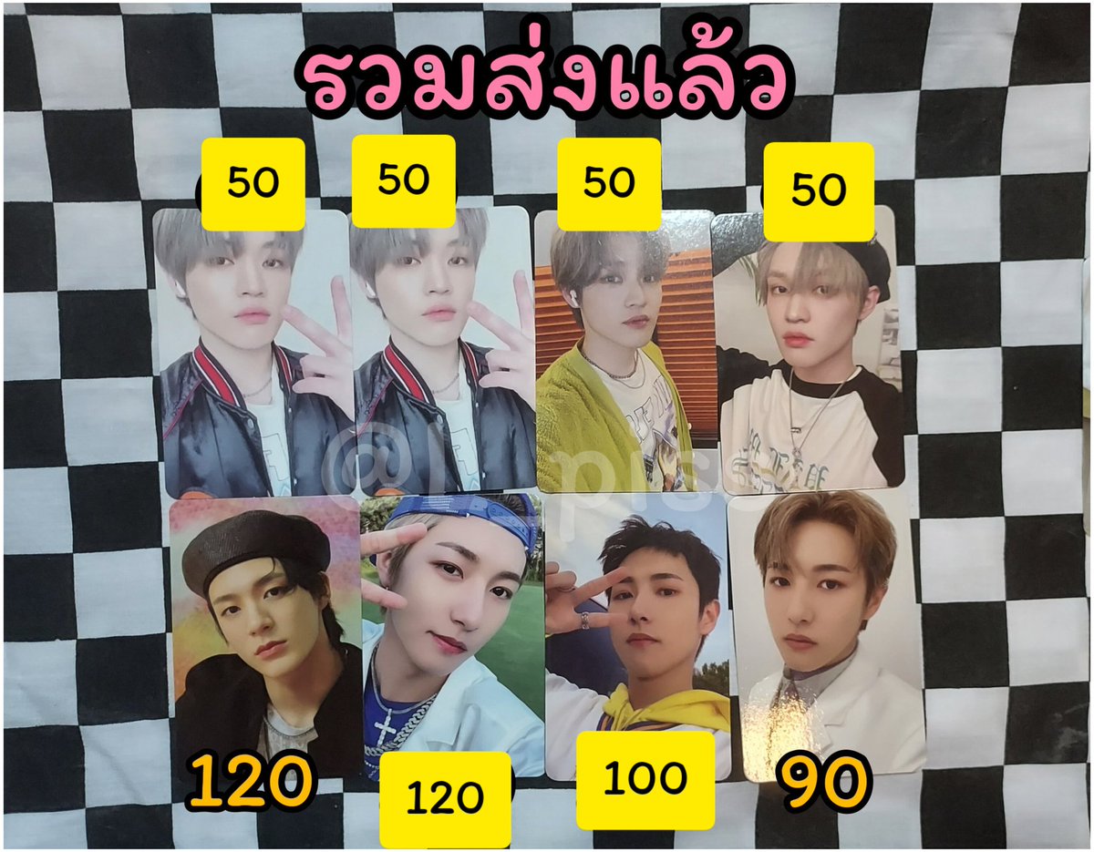 L_piss's tweet photo. พร้อมส่ง / รวมส่งทุกใบ
สนใจ DM หรือทักมาสอบถามก่อนได้เลยคั้บ🧸✨️ 
#ตลาดนัดnct #ตลาดนัดอซท #ตลาดนัดnct127 #ตลาดนัดnctdream https://t.co/c5ZsjIIEop