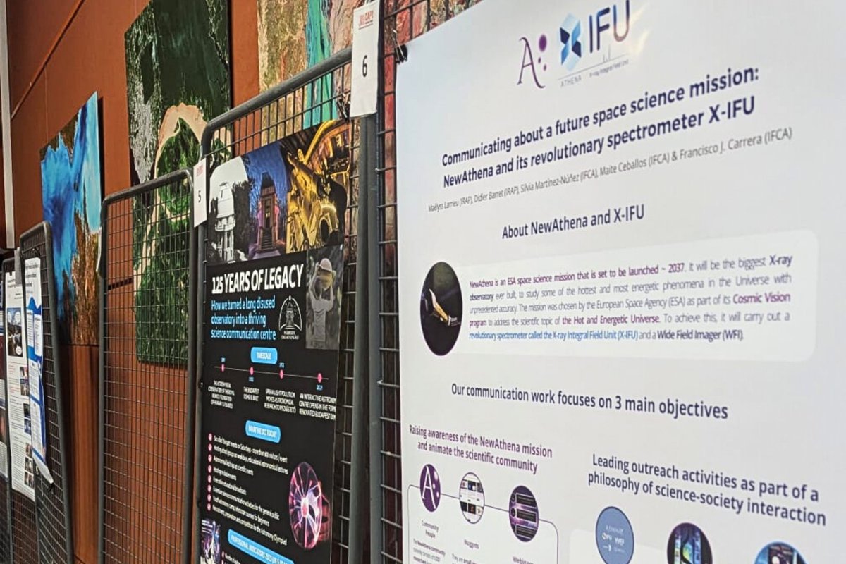 X-IFU (@athenaxifu) on Twitter photo 🔷#IAUCAP24 | We were delighted to be able to present #NewAthena and X-IFU at <a href="/CAPconference/">CAP Conference</a> - Communicating astronomy with the public during Host talk 5 at the <a href="/CiteEspace/">Cité de l'espace</a> in Toulouse!
Resources ⤵️
Video🎥 youtube.com/watch?v=KU9djJ…
To download our poster🔗x-ifu.irap.omp.eu/event/cap-conf… 🔷#IAUCAP24 | We were delighted to be able to present #NewAthena and X-IFU at <a href="/CAPconference/">CAP Conference</a> - Communicating astronomy with the public during Host talk 5 at the <a href="/CiteEspace/">Cité de l'espace</a> in Toulouse!
Resources ⤵️
Video🎥 youtube.com/watch?v=KU9djJ…
To download our poster🔗x-ifu.irap.omp.eu/event/cap-conf…