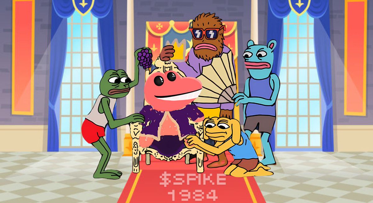 Spike_1984Coin's tweet photo. $SPIKE The BOSS https://t.co/4YrNtswPEY