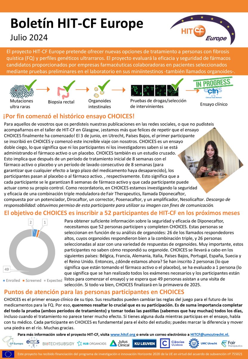 Fed. Esp. Fibrosis Quística tweet media