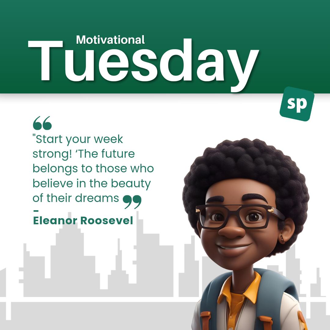 studentpaddy's tweet photo. Hope you are having a lovely Tuesday!!!
.
A word of motivation to spur you through your day!!
.
.
#students #tuesdaymotivation #sound #studentpaddy #digitalcampus https://t.co/pTBpZGYZ3F