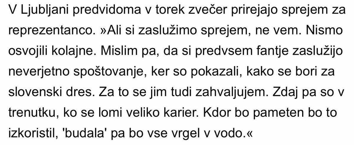 BojanPozar's tweet photo. Matjaž Kek, selektor : https://t.co/nLyz0nYAZm