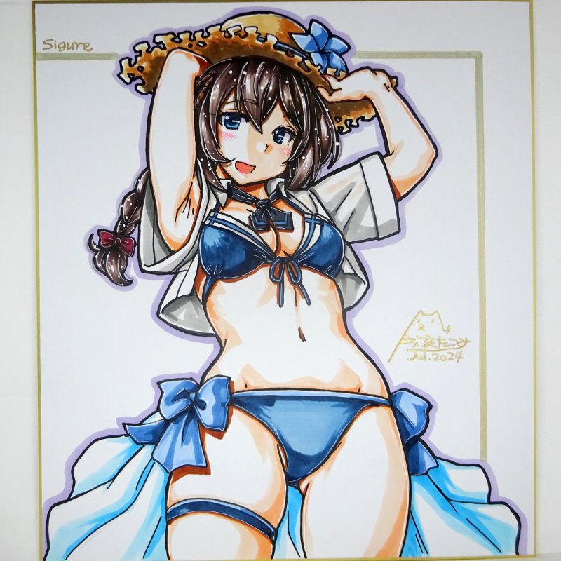 7/7出品用色紙制作中(;゜Д゜)Φ_2nd
水着ではなさそうなのも混じってるけど 