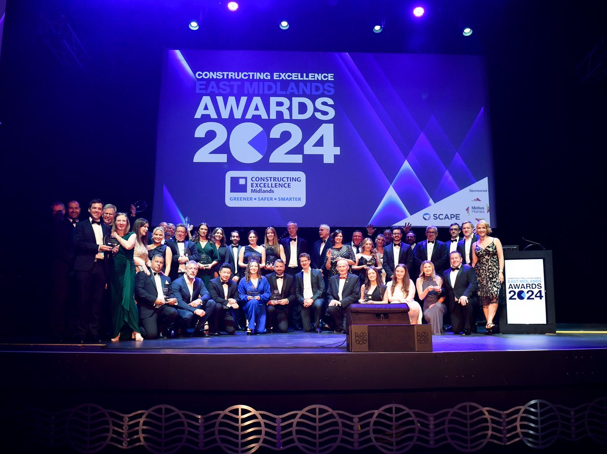 GFTomlinson's tweet photo. Our team had a brilliant night attending the @cemidlands #awards last week.
We are delighted to have won #BuildingProjectoftheYear for the @asiNewark 🏆
We look forward to attending the #NationalAwards in London later in the year.
Well done to all of this year’s finalists! https://t.co/deR3NjooiJ