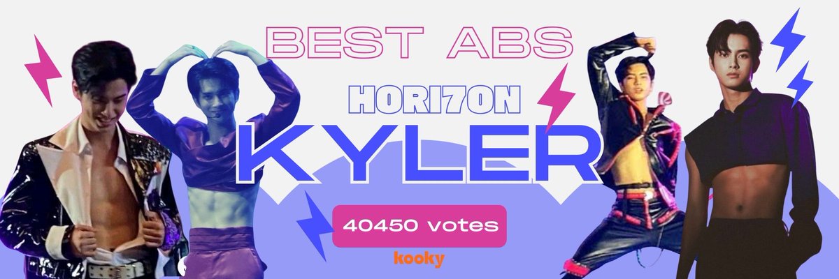 kooky__official's tweet photo. Kooky Special Ranking | #BestAbs
🗳️https://t.co/8HefoNv335
📅 July 1st, 12PM (KST)
🏆 #1 Best ABS #HORI7ON #KYLER - 40,450 votes
will be promoted with an advertisement banner on the Kooky's ranking page.
Nominees were chosen through fan/user input via Google Forms. We will send out forms weekly to gather fan/user input for the nominee list. No other nominees will be added once the form ends.
#KookyRanking #BestAbs #Ranking #Kpop