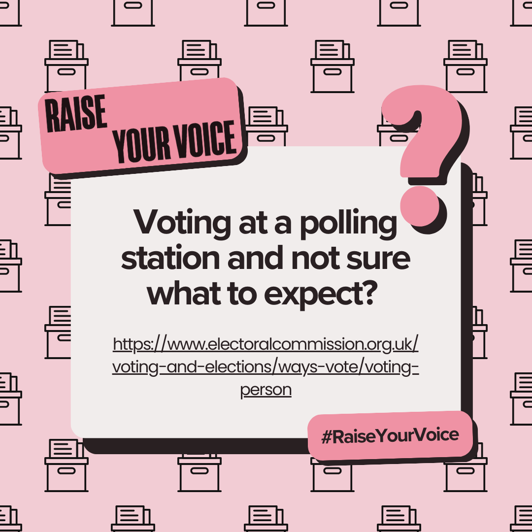 ❓ Voting at a polling station and not sure what to expect? 🗳️

electoralcommission.org.uk/voting-and-ele…

<a href="/BGCWales/">BGC Wales</a>
<a href="/SwanseaMAD/">Swansea MAD</a>
<a href="/WelshGovernment/">Welsh Government</a>

#RaiseYourVoice