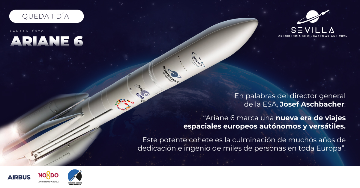 Sevilla Capital Espacial Española tweet media