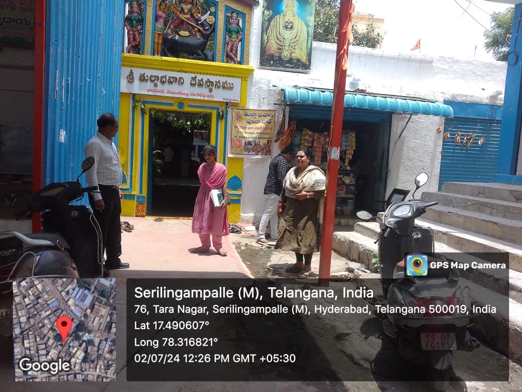 V Venkateshwarlu DGM Div 9 SD1 HMWS&SB (@hmwssbdgmchdngr) on Twitter photo Inspection of Tulja Bhavani matha temple at Tara nagar in view of upcoming bonalu festival found no sewer issues and water issues and also spoken with temple management for any issues of water and sewer to contact <a href="/HMWSSBOnline/">HMWSSB</a> <a href="/MDHMWSSB/">K Ashok Reddy, IAS</a> <a href="/TelanganaCMO/">Telangana CMO</a> Inspection of Tulja Bhavani matha temple at Tara nagar in view of upcoming bonalu festival found no sewer issues and water issues and also spoken with temple management for any issues of water and sewer to contact <a href="/HMWSSBOnline/">HMWSSB</a> <a href="/MDHMWSSB/">K Ashok Reddy, IAS</a> <a href="/TelanganaCMO/">Telangana CMO</a>