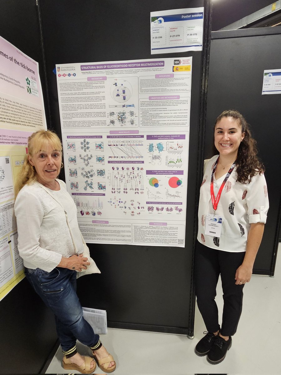 @EstebanezLab (@eva46653369) on Twitter photo 🎯 Andrea Alegre & Montse Abella Poster P-36-075 at #48Febs <a href="/FEBSnews/">FEBS</a> work on GR of Alba Jiménez-Panizo & collaborators <a href="/AlbaJimP1/">Alba Jiménez-Panizo, PhD</a> <a href="/Andrea_AlegreM/">Andrea Alegre Martí</a> <a href="/montseabella7/">montse abella</a> <a href="/PabloFuentesP/">Pablo Fuentes-Prior</a> <a href="/amrojasmendoza/">amrojasm@bsky.social</a> #JFRecio <a href="/theophilustett2/">Theo Tettey</a> <a href="/PresmanLab/">Diego Presman</a> Gordon L Hager <a href="/BQBiomedMolUB/">Biochemistry & Molecular Biomedicine UB</a> <a href="/IBUB_UB/">IBUB-UB</a> <a href="/PCB_UB/">Parc Científic de Barcelona</a> 🎯 Andrea Alegre & Montse Abella Poster P-36-075 at #48Febs <a href="/FEBSnews/">FEBS</a> work on GR of Alba Jiménez-Panizo & collaborators <a href="/AlbaJimP1/">Alba Jiménez-Panizo, PhD</a> <a href="/Andrea_AlegreM/">Andrea Alegre Martí</a> <a href="/montseabella7/">montse abella</a> <a href="/PabloFuentesP/">Pablo Fuentes-Prior</a> <a href="/amrojasmendoza/">amrojasm@bsky.social</a> #JFRecio <a href="/theophilustett2/">Theo Tettey</a> <a href="/PresmanLab/">Diego Presman</a> Gordon L Hager <a href="/BQBiomedMolUB/">Biochemistry & Molecular Biomedicine UB</a> <a href="/IBUB_UB/">IBUB-UB</a> <a href="/PCB_UB/">Parc Científic de Barcelona</a>