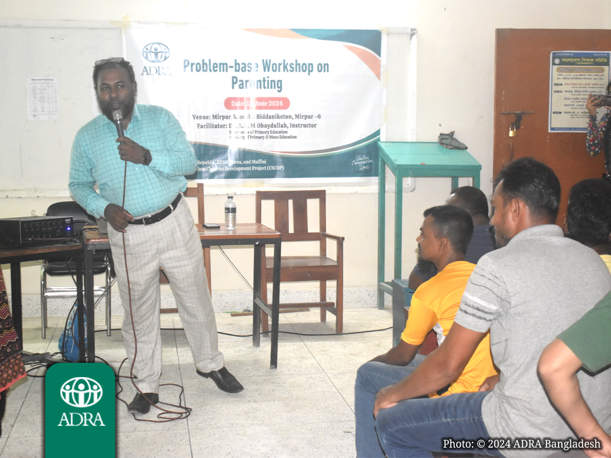 adrabangladesh's tweet photo. Weโre thrilled to share that the CSCDP organized a problem-based workshop on parenting in Chalantika Slum. It's making a positive impact on the community.
๐ #ADRA #ADRABangladesh #ADRACzech #ADRAKorea #Malfini #ProblemBasedWorkshop #PositiveImpact ##ChalantikaSlum #CSCDP https://t.co/4S4zNEGhuA