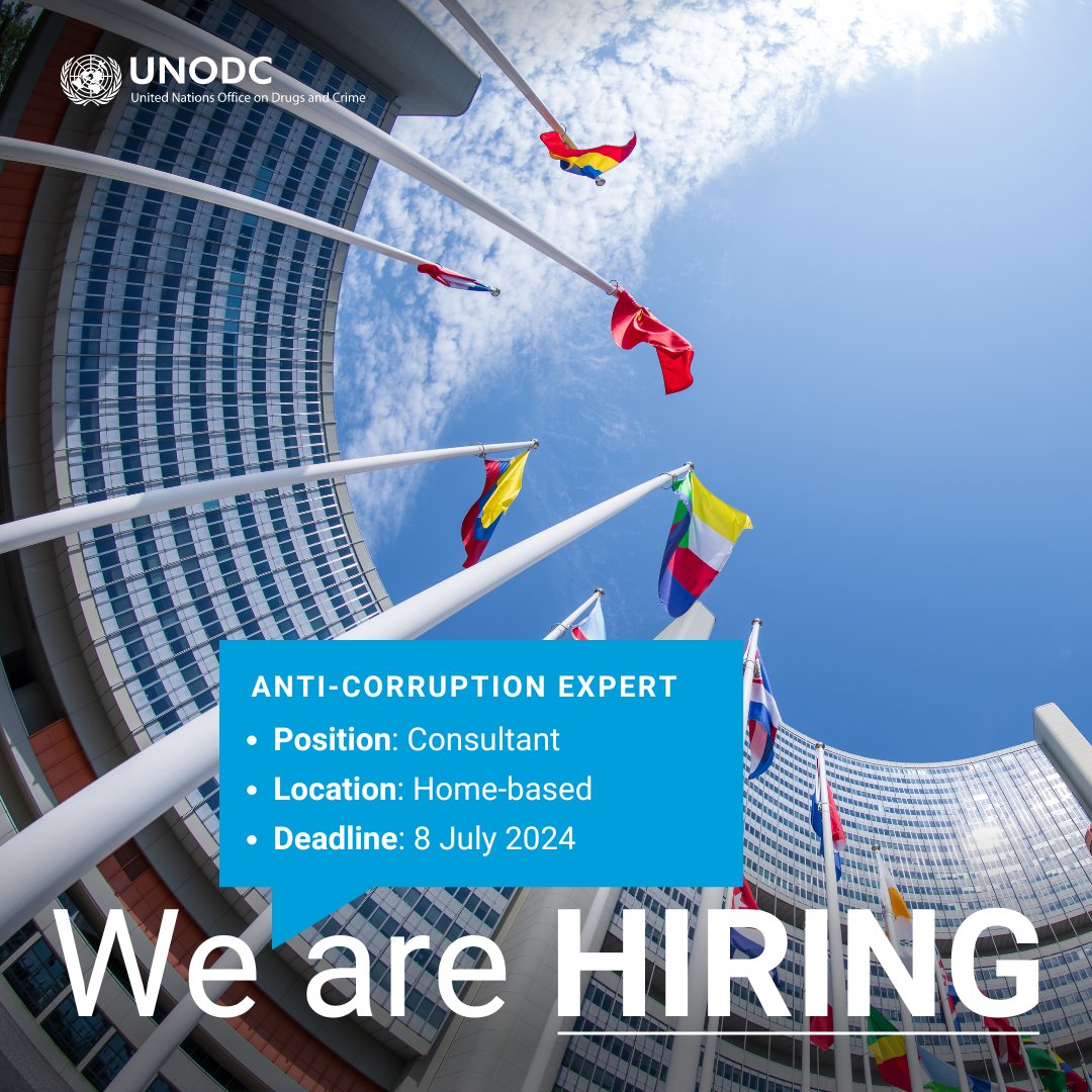 Tax systems are important for generating the financial resources necessary for sustainable development.

Corruption can undermine these systems. 

Support <a href="/UNODC/">UN Office on Drugs & Crime</a> in drafting an issue paper on the links between tax and anti-corruption. 

Apply now: bit.ly/3xxGp4e
