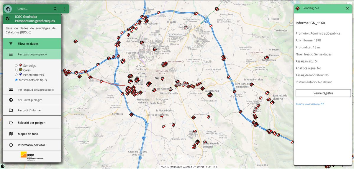 ICGCat's tweet photo. #ValorICGC

🔎La base de dades de prospeccions geotècniques proporciona informació essencial per al coneixement del subsol i la planificació del territori.

🏔️El monitoratge del terreny permet conèixer millor la dinàmica de les esllavissades, fer-ne el seguiment i emetre avisos. https://t.co/W3iZfR9gwL