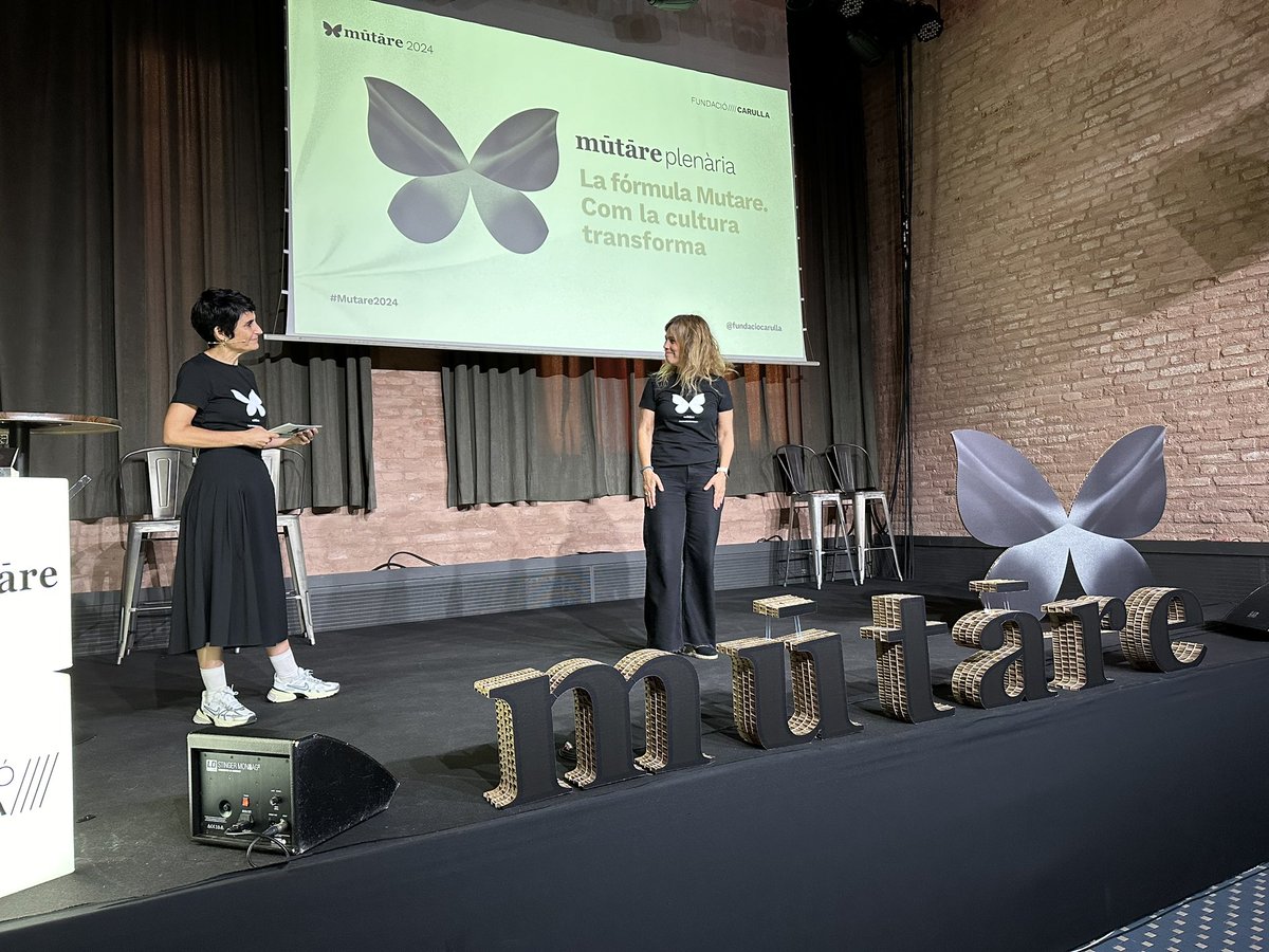 FundacioCarulla's tweet image. 🚀Tret de sortida de la #PlenàriaMutare des de l’Antiga Fàbrica d’@estrelladammcat

💡Una jornada en què desgranarem els 5 valors de la #fórmulaMutare de la mà d’una #comunitatMutare que posarà sobre la taula diàlegs i projectes amb vocació transformadora!
