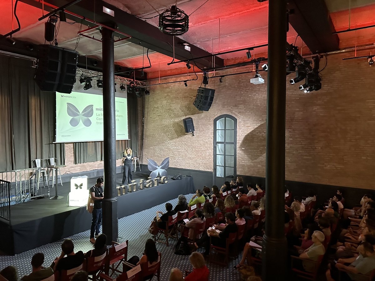 FundacioCarulla's tweet image. 🚀Tret de sortida de la #PlenàriaMutare des de l’Antiga Fàbrica d’@estrelladammcat

💡Una jornada en què desgranarem els 5 valors de la #fórmulaMutare de la mà d’una #comunitatMutare que posarà sobre la taula diàlegs i projectes amb vocació transformadora!