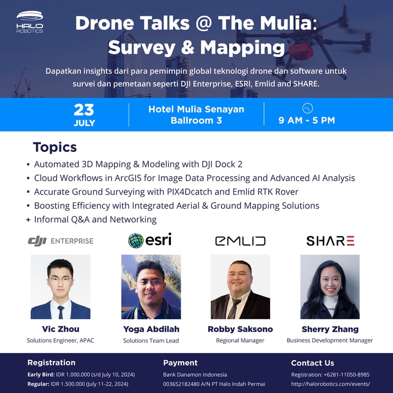 Halo Robotics Hadirkan “Drone Talks @ The Mulia”: Solusi Survey &amp; Mapping Modern dlvr.it/T92xbg - lombokitaID