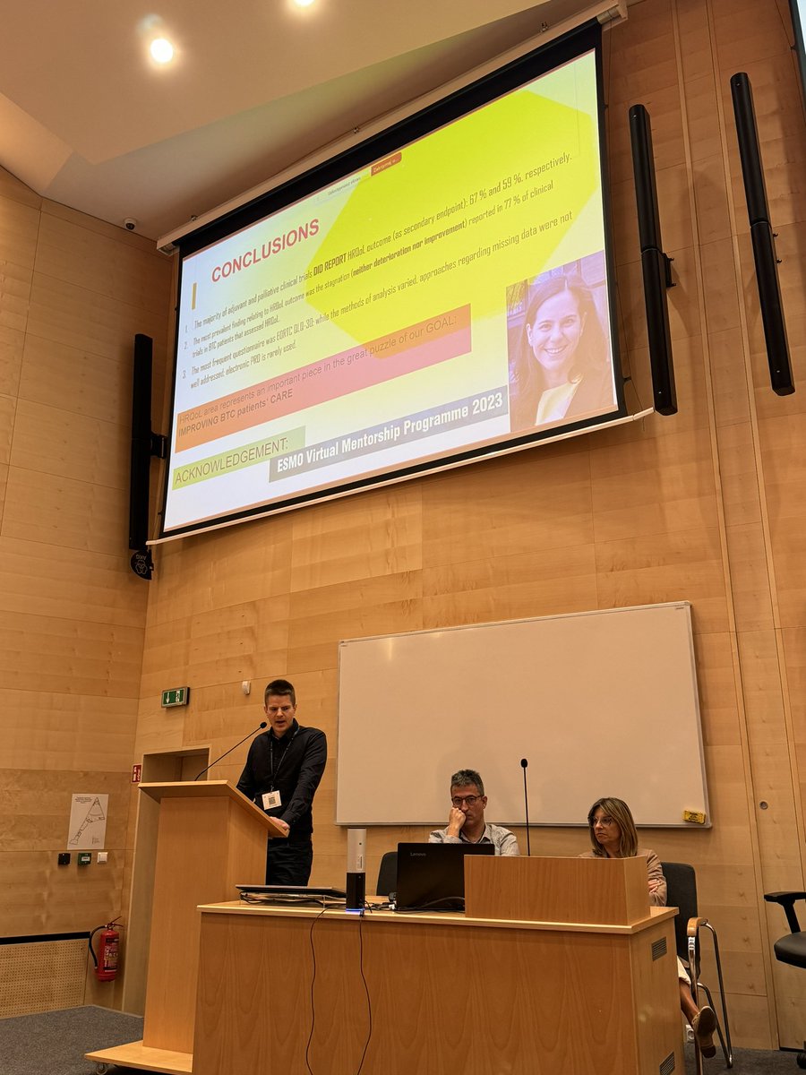 Lorenza Rimassa (@lorenzarimassa) on Twitter photo #LukaCavka presenting the current status of #HRQoL #PROs in #biliarytractcancer clinical trials at <a href="/CcaEns/">ENS-CCA</a> <a href="/PrecisionBTCnet/">Precision-BTC-Network</a> in Krakow <a href="/DrAngelaLamarca/">Angela Lamarca</a> <a href="/chiarabraconi/">chiara braconi</a> <a href="/Alexfornergon/">Alejandro Forner</a> <a href="/rirmacias/">Rocío IR Macías</a> #LukaCavka presenting the current status of #HRQoL #PROs in #biliarytractcancer clinical trials at <a href="/CcaEns/">ENS-CCA</a> <a href="/PrecisionBTCnet/">Precision-BTC-Network</a> in Krakow <a href="/DrAngelaLamarca/">Angela Lamarca</a> <a href="/chiarabraconi/">chiara braconi</a> <a href="/Alexfornergon/">Alejandro Forner</a> <a href="/rirmacias/">Rocío IR Macías</a>
