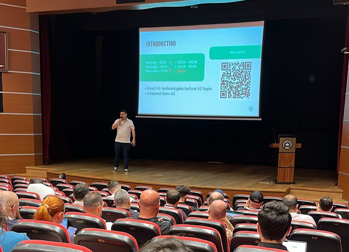 “Pasta, Cila, AI” konuşmasıyla Hayrettin Tüzel, SaaStanbul Generative AI’da!

#SaaStanbul #SaaS #GenerativeAI #AI #Generative