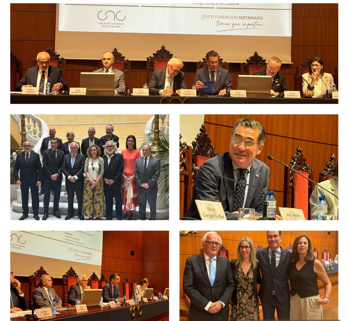 📆El degà, <a href="/JSZariquiey/">Javier Segura Zariquiey</a> en representació de  <a href="/ProcuradorsICPB/">ProcuradorsICPB</a>, participa en la Jornada 𝐋’𝐡𝐚𝐛𝐢𝐭𝐚𝐭𝐠𝐞 𝐚 𝐂𝐚𝐭𝐚𝐥𝐮𝐧𝐲𝐚: 𝐮𝐧 𝐝𝐫𝐞𝐭 “𝐫𝐞𝐚𝐥”?, organitzada pel <a href="/colnotaris/">Colegio Notarial de Cataluña</a>. Junt amb altres degans, ha participat en la taula dedicada a les solucions a la problemàtica