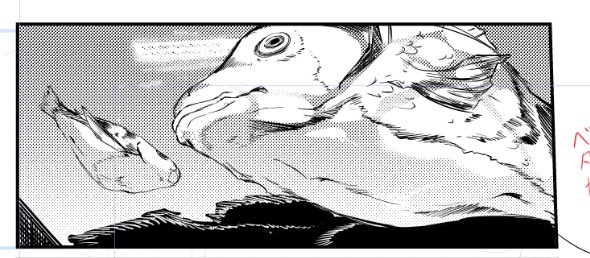 タイっぽい魚とフグっぽい魚
記憶だけで描いた割によく描けたと思うけど答え合わせしたら全然違うんだろうなと予想してる 