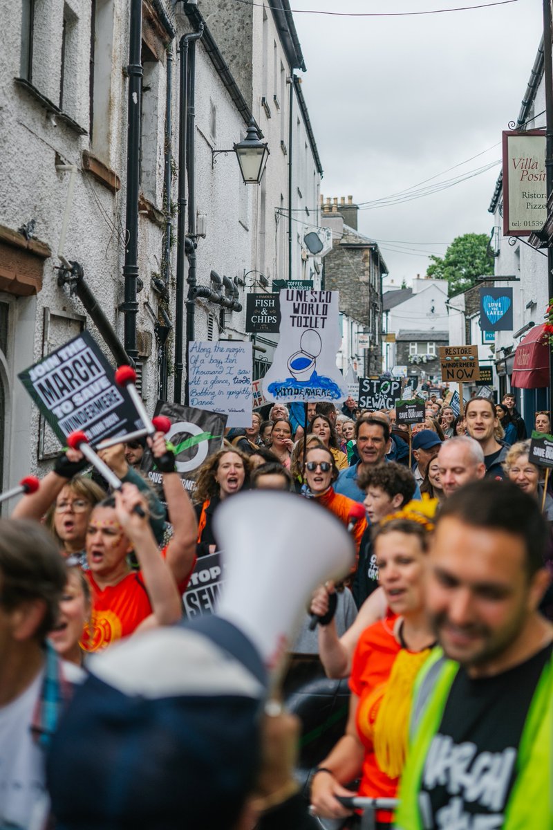 SIGN THE 10 POINT PLAN FOR A SEWAGE FREE WINDERMERE

savewindermere.com

On 29th June, we held our March to Save Windermere, and we were blown away. It was such an incredible event and seeing everyone come together to share the simple message of “stop the sewage in