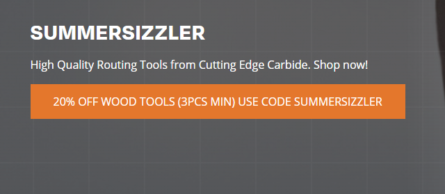 LtdCEC's tweet photo. *****EXTENDED OFFER***** - Get 20% off Wood Tools in July - Use code SUMMERSIZZLER.
Visit us at https://t.co/Hc7QpoS9Jf https://t.co/QzJiGeIeqX