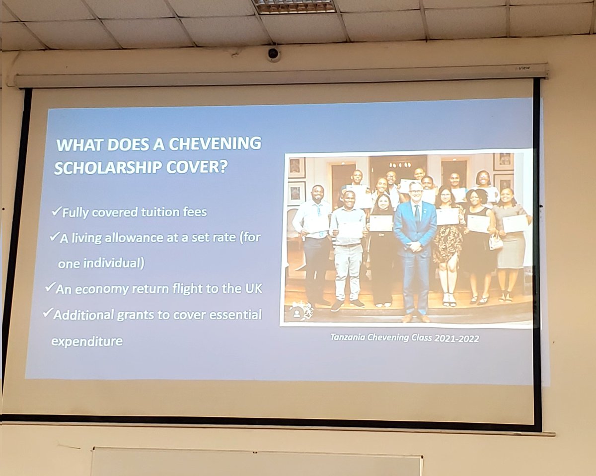 Conspiracist_1's tweet photo. Yesterday, I attended the scholarship session organized by @muhimbiliuniver through the office of Internationalization and Convocation Unit (ICU).

~It was a nice #chevening scholarship session from Getruda Mollel and #Rodes scholarship session brought by @BrianMugendi.👏🏾 https://t.co/hUDhPbPPrQ
