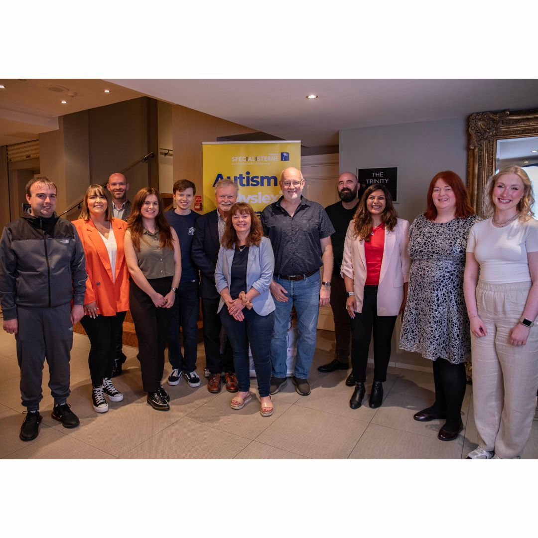 SpecialistsIRE's tweet photo. Last week, we hosted our event to introduce the “Neurodiversity at Work (NEW)” project, in association with the Erasmus+ Project. Thank you to our panel members and audience for a wonderful event! 👏 https://t.co/DxkoUuYL0e