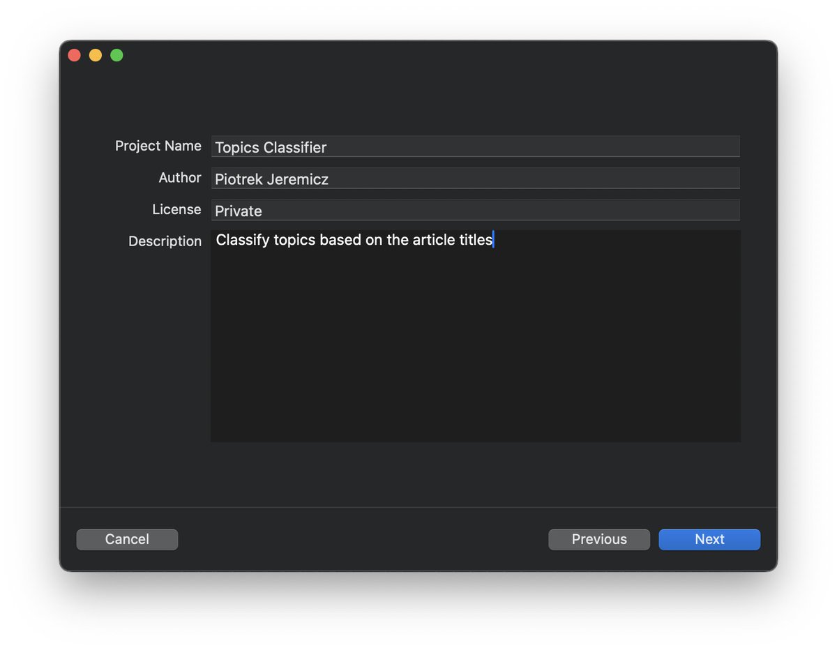 PiotrekJeremicz's tweet image. Okay, Time to make it easier to work with @BeforeDaily!
My first classifier created in #CreateML! Will I become a Machine Learning  developer? 🤩
#ios #swift #MachineLearning #CoreML