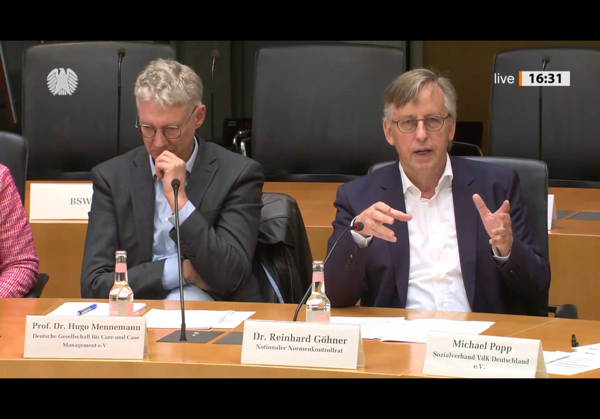 "Unser #Sozialstaat steckt in der #Komplexitätsfalle. Wir brauchen rechtliche Vereinfachungen durch Bündelung der Aufgaben und Harmonisierung der Rechtsgrundlagen."📢Dr. Göhner #NKR gestern im Ausschuss für Arbeit und Soziales des Deutschen Bundestages bundestag.de/dokumente/text…