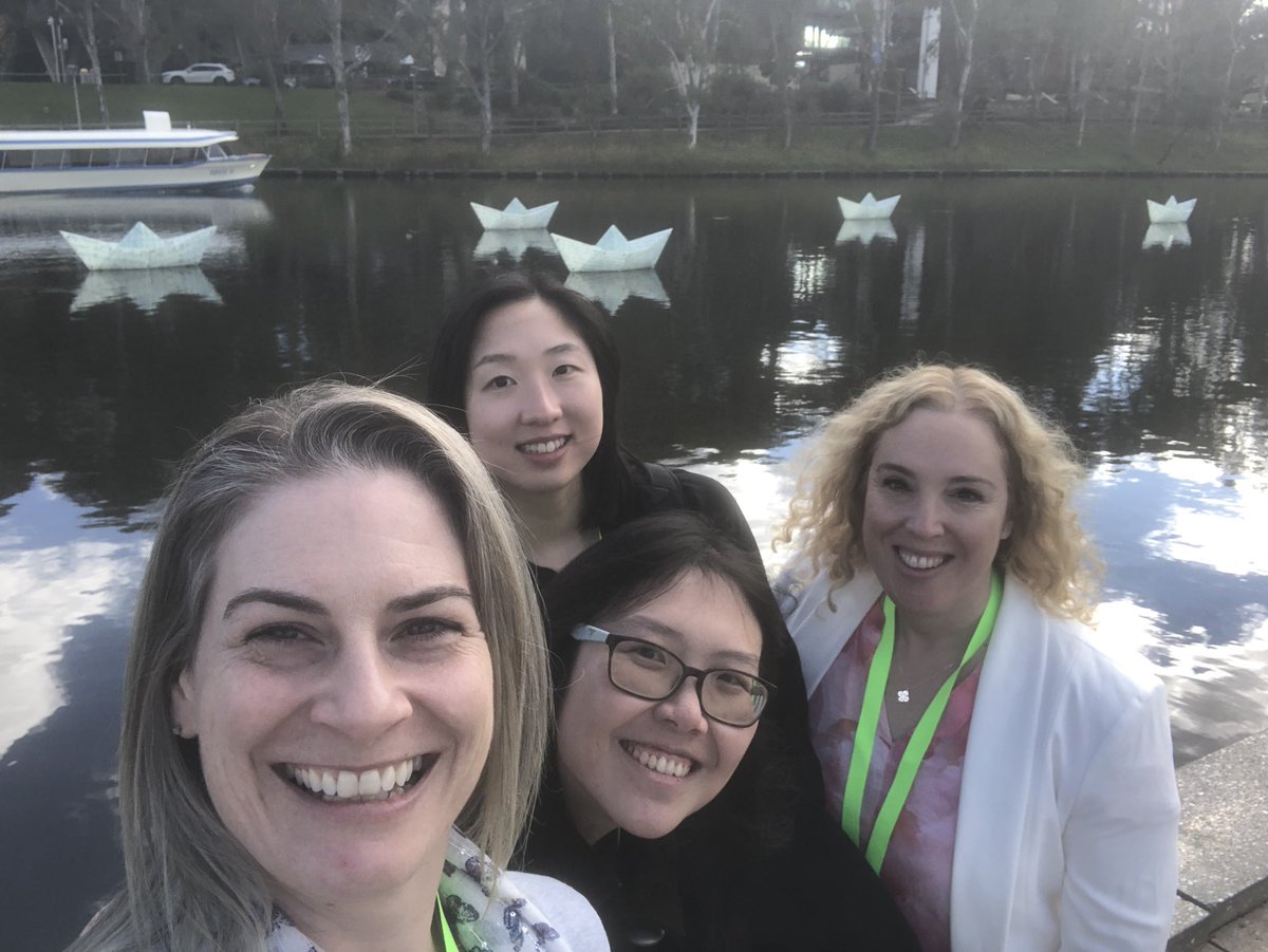 Adelaide is looking stunning for #ANZAHPE2024 

<a href="/tammie_choi/">Tammie ST Choi</a> <a href="/chow_yp/">Pik Chow</a> <a href="/DrSharonYahalom/">Sharon Yahalom</a>