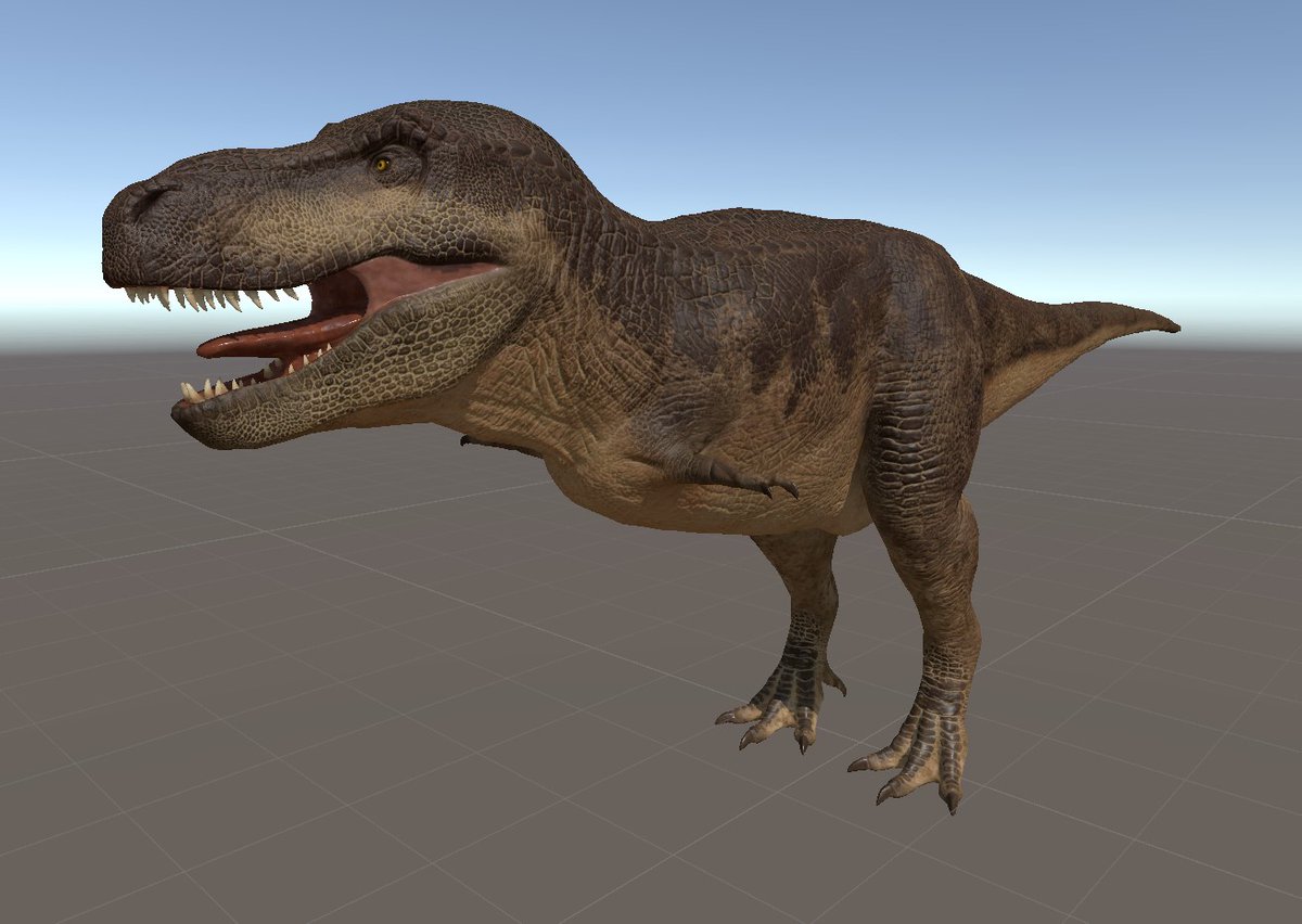 RedrosWorkshop's tweet photo. Completed commission for PK

Puppeted humanoid rig for T-rex world prop. https://t.co/ukKL8haiuR