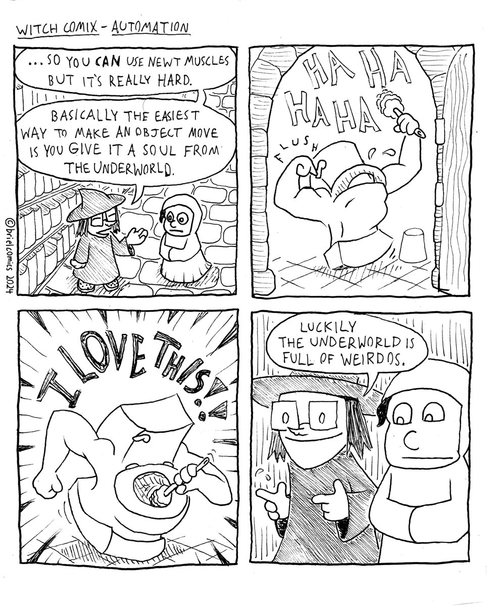 witch comix - automation #comics #comic #art