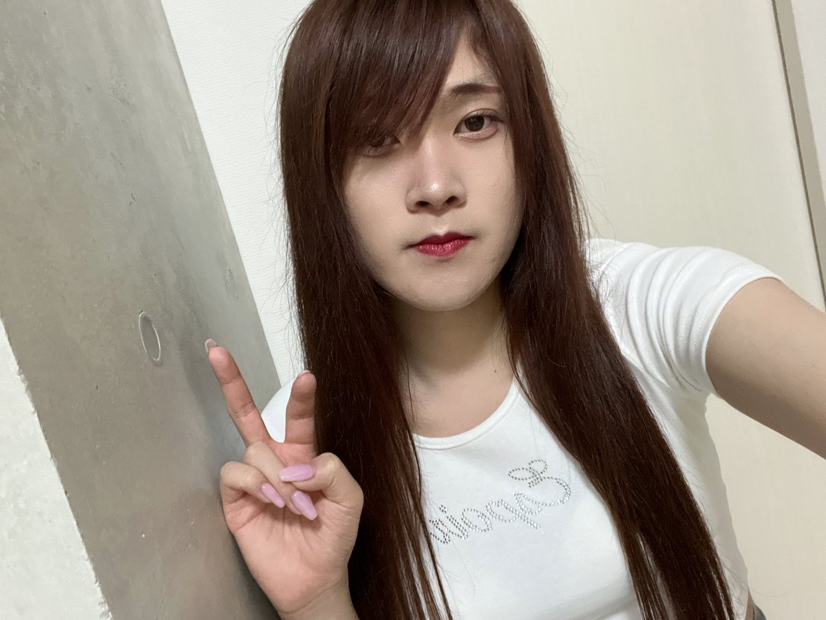 pgjtd278's tweet photo. 髪色画像じゃ分かんないけど実は赤なんだ

#男の娘  #ニューハーフ　#女装男子　#偽娘　#ファッション https://t.co/aNKCryWtvL