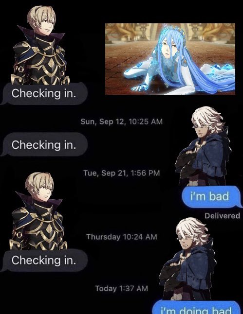 lesbianightwing's tweet photo. fire emblem conquest has a happy ending for everyone unless you count azura and her widower https://t.co/GvKQpS0QLT