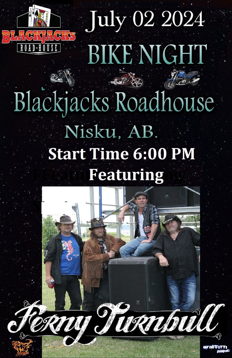 Cya Tomorrow Night Nisku !!! 6 PM Start Time
Get On Your Bad Motor Scooter And RIDE !!!