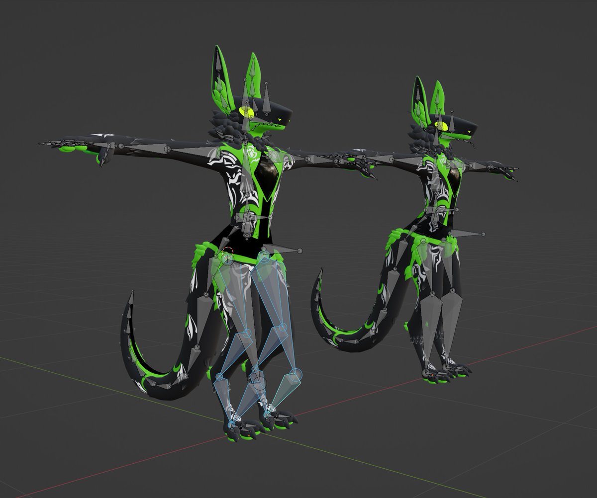 RedrosWorkshop's tweet photo. Completed commission for Mirsathia

Digitigrade leg mod for Mantled Beast avatar. https://t.co/dJJXODeCdR