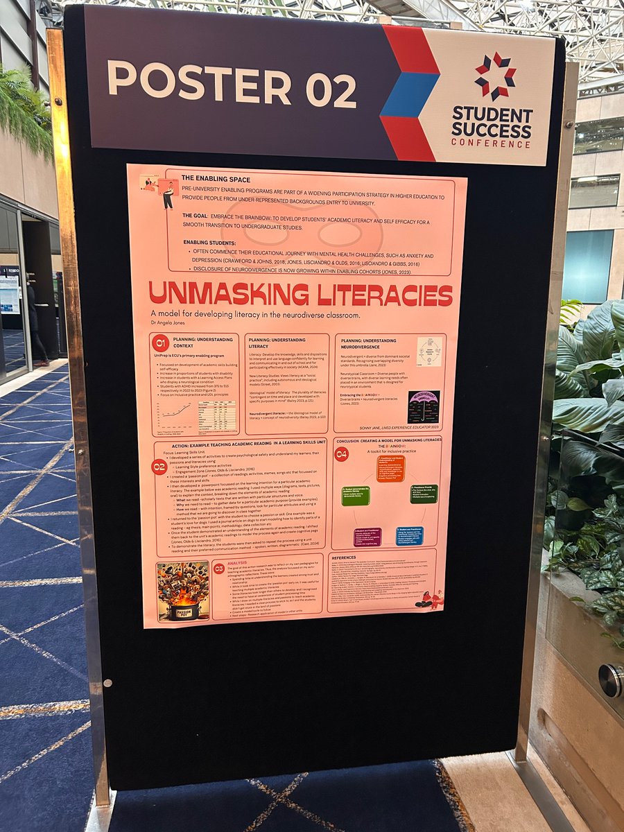 01naeea's tweet photo. Angela Jones repping inclusive practice in enabling programs at Edith Cowan @UniSTARSConf #naeea #ephea https://t.co/n2rJ4EeNY8