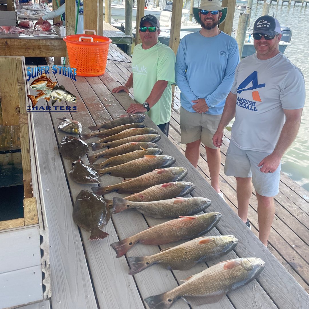 DPMSSC's tweet photo. The Harrell crew from Mississippi just wrapped up an incredible 2-day inshore charter with Captains Matt and Chase! 🎣🌊 It was an adventure to remember!

#louisiana
#fishing
#superstrikefishingcharter
#redfish
#InshoreAdventure
#inshorefishing https://t.co/aezPiNsz2O