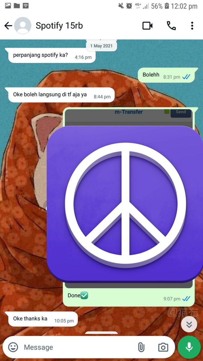mnpwaw's tweet photo. @tanyakanrl langganan spotify dari mei 2020-jan 2024😌 vendor terbaik✨ https://t.co/6HiiTl0QY5
