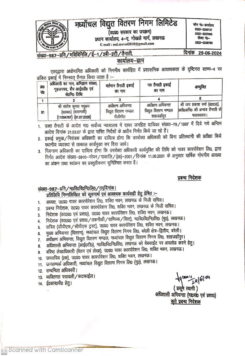 Apoorv_BJP's tweet photo. विभाग में घूसखोर नही छोड़ रहे पद,विभाग को बना रखा कठपुतली,लगातार 2 बार आदेश हो चुका है स्थानांतरण का पर पैसे के दम पर शाहजहांपुर छोड़ने को तैयार नही,ऐसा क्यों क्या बेबस है उच्च अधिकारी,इनके सामने..पूछती है जनता..?@aksharmaBharat @AKSharmaOffice @isomendratomar @UPPCLLKO @MVVNLHQ https://t.co/1NDURvE7N5