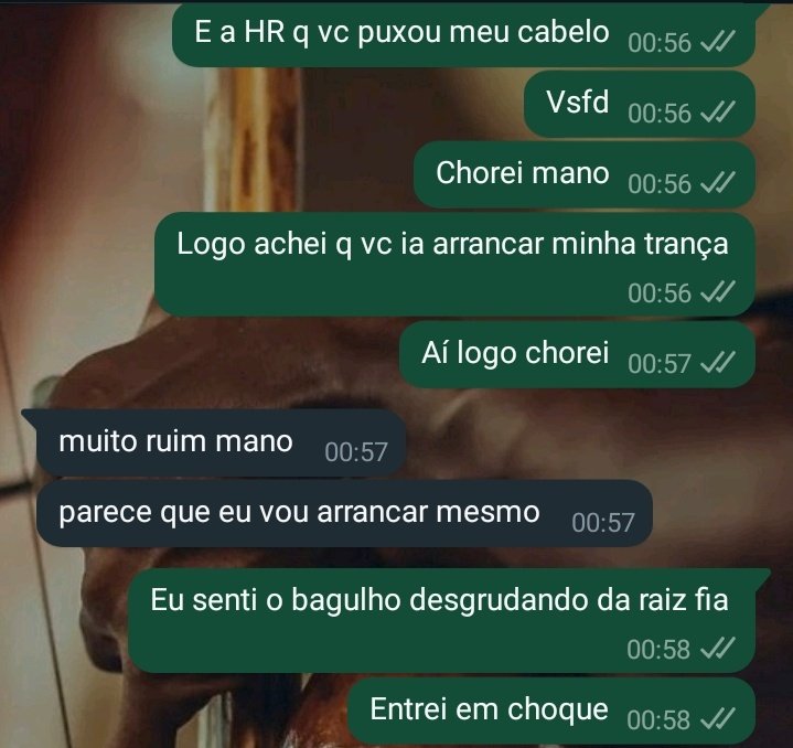 Yas_gregorio's tweet photo. Acho q ela queria me deixar cafuca carequinha https://t.co/pqHoBiSgkX