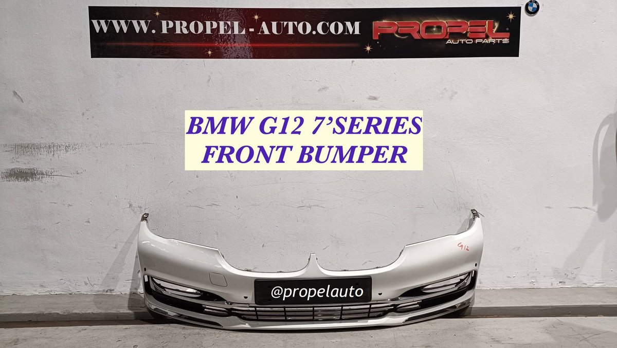 propelauto's tweet photo. BMW G12 7'Series Front &amp; Rear Bumpers available #ForSale 

Ping us &amp; adopt it for your ride👇🤗

#BMW #SGcar #Bumper #StockOriginal #UsedBumper #PropelAuto #Singapore #G12 #7Series #Front #Rear #Genuine #Original #BMWParts #Carparts #Autoparts #Spare #UsedParts #Ping #Adopt #Now https://t.co/6yHrrXM0H4
