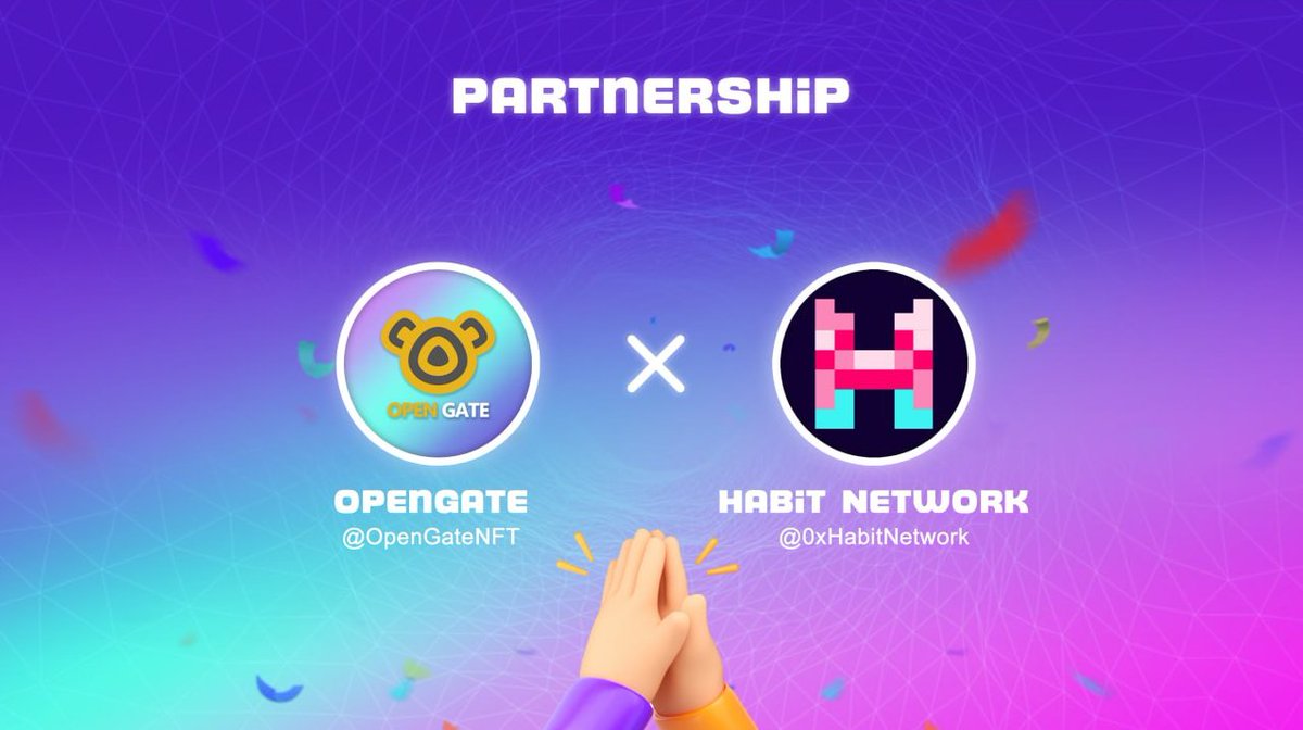 🚀Thrilled to announce our partnership with <a href="/OpenGateLab/">OpenGate</a> for RWA assets integration with the <a href="/0xHabitNetwork/">Habit AI Network</a> dApp ecosystem! 🤝 Together, we'll bring innovative solutions🌟

Stay tuned for more updates as we embark on this exciting journey! 🌐 #HABITToken #HABITPartner 🎉🚀
