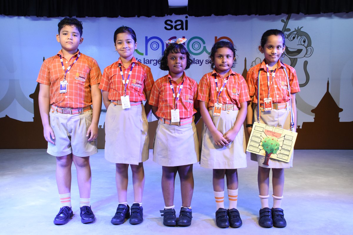 SAI_Edu_In's tweet photo. On June 28, 2024, SAIoneers of Class III participated in the Metrical Stanza Recital activity. This event, where rhythmic utterance of words with a musical touch was enjoyed, helped students develop rhythm,
#MetricalStanzaRecital #Confidence #SocioEmotionalLearning #ThinkWinWin https://t.co/mc7wlYaOrD