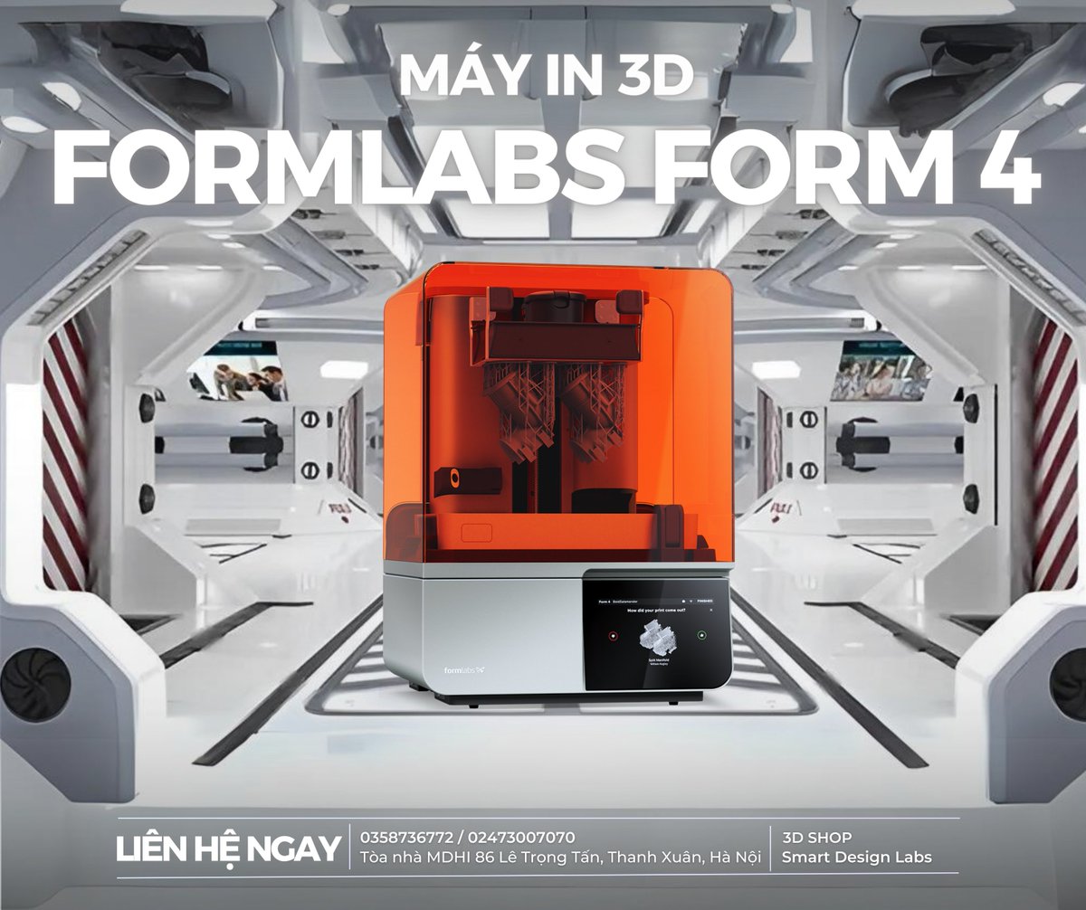 3dshopV's tweet photo. MÁY IN 3D FORMLABS FORM 4

Tham khảo thêm tại: https://t.co/KLJ0ppRz1v https://t.co/67RbhosH6i