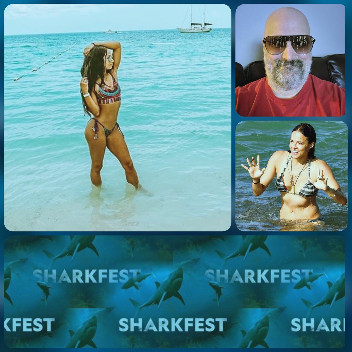 theloveguru619's tweet photo. #Goodnight watchin #SharkFest marathon y'all xoxo #Happy #Selfie #SharkFan #SharkLover #CEO #MercedesVarnado #MercedesMoné #MonéKrew #MercedesKrew #MichelleRodriguez #mrodarmy #mrodfamily #Shark4Life #Loyal 😴😍🦈🦈💙💚 https://t.co/6m3EO5EF64