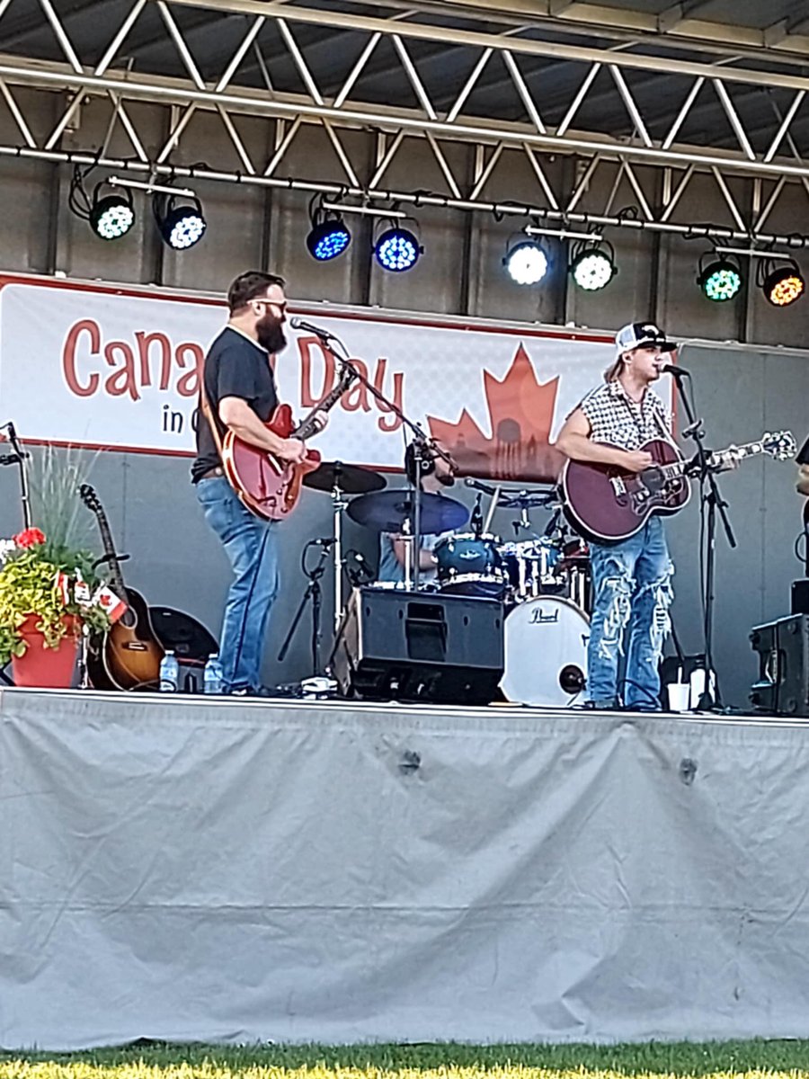 Happy Canada Day!!  I had an awesome time backing up Tyler Lorette. Was amazing to share a stage with my brothers Tyler Lorette Adam Till Jonathan Sloan and of course Mitchell Williams  love you guys! 💜
#CanadaDay2024 #CanadianMusic