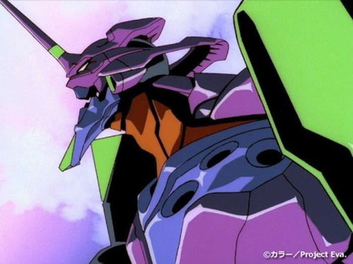 EVA初号機 「90年代アニメと言うと、どうしても「エヴァ」が第一に挙げられ「異色のロボットアニ」|SOW＠のイラスト