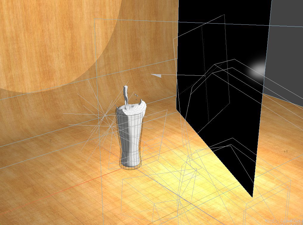 rokusuijo's tweet image. 3Dビール！(再掲)
#foundryMODO #3DCG